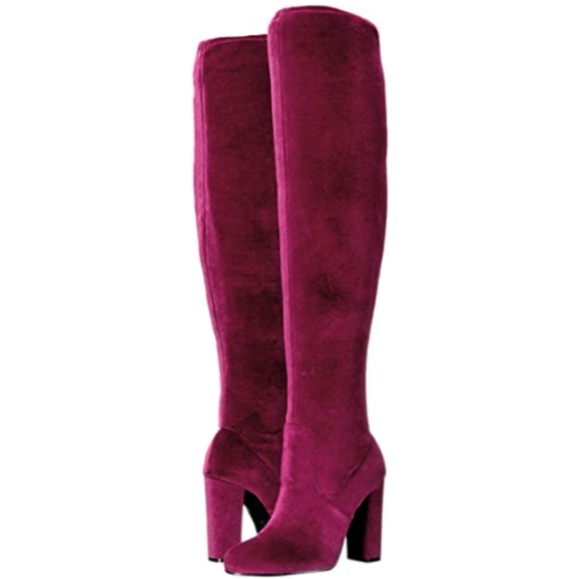 Chinese Laundry Shoes - ⭐HP⭐ Chinese Laundry | Over the Knee Velvet Boots